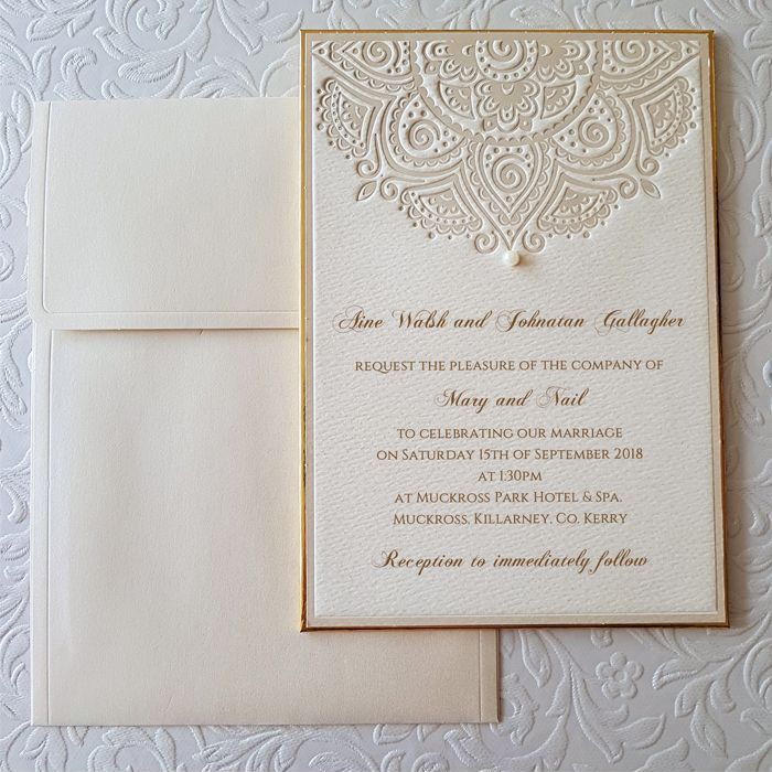 Ivory Wedding Invitations