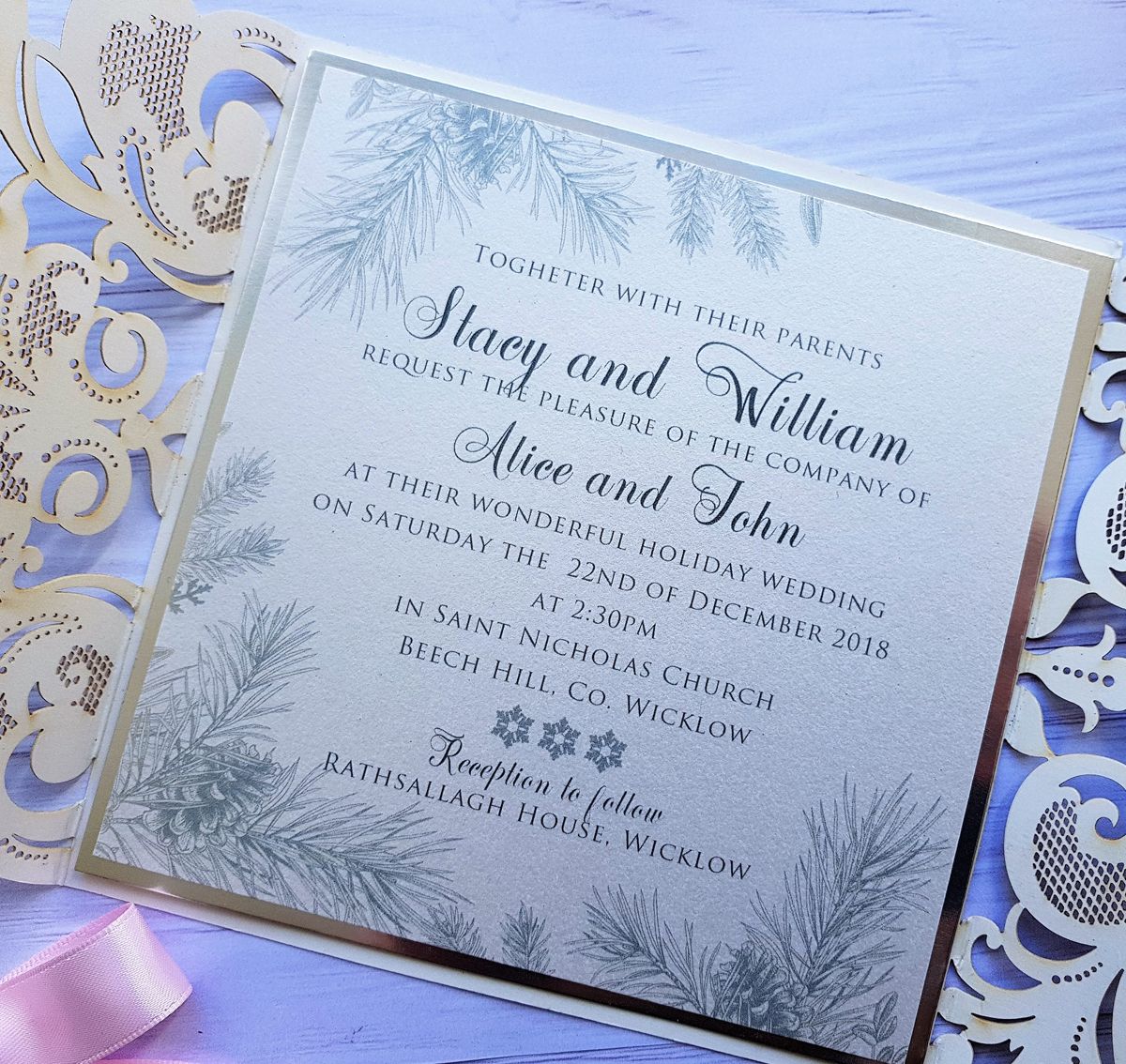 Winter Wedding Invitations